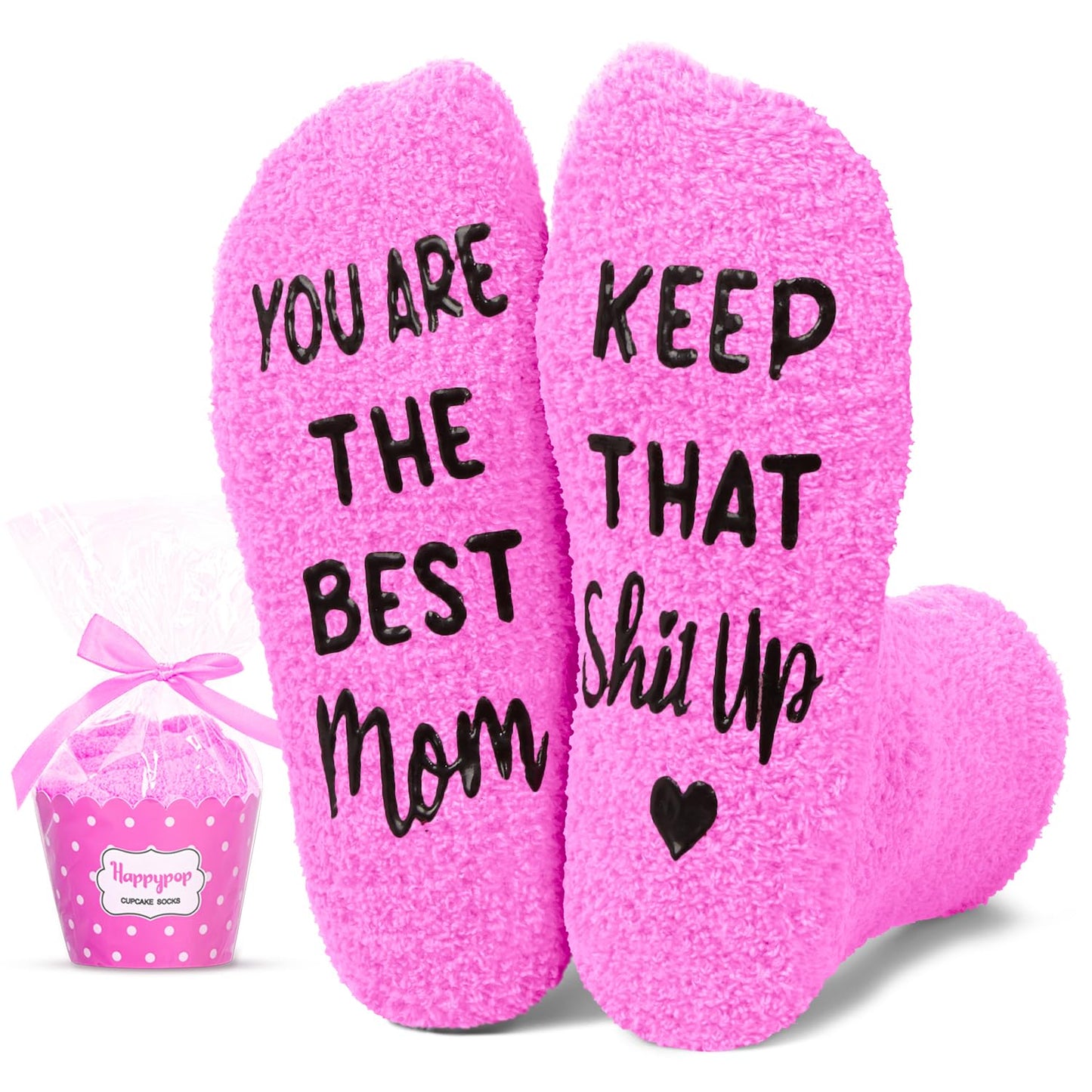 HAPPYPOP Mothers Day Gifts For Mom - Mother Gifts Mama Gifts Best Gifts For Elderly Mom Mothers Day Socks Mom Socks Stocking Stuffers For Mom 2Luckey