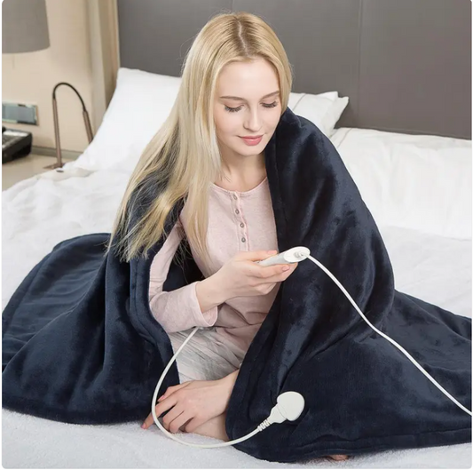 3-Level Safety Heated Blanket with Adjustable Temperature 2Luckey