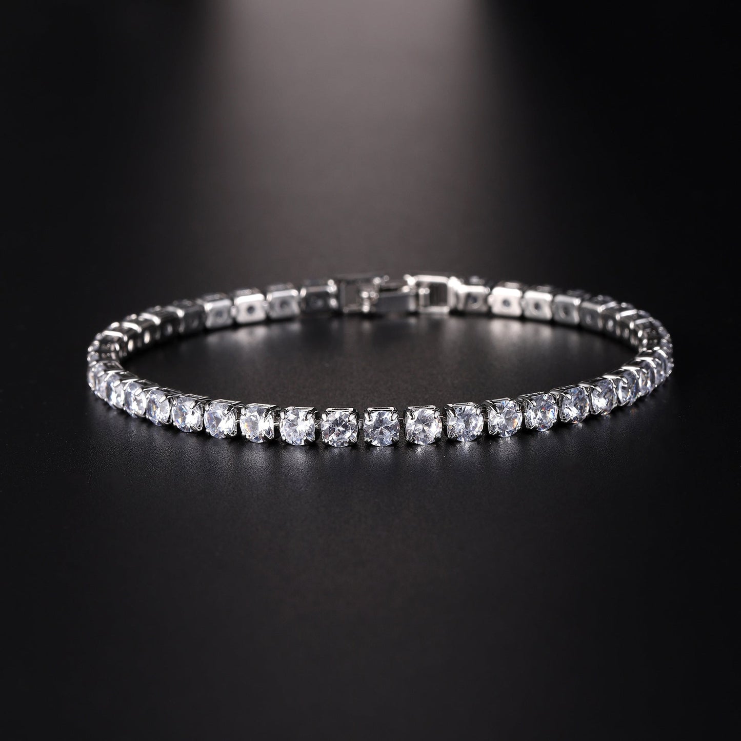 Hip Hop 4.0 Micro Zircon Tennis Bracelet Set 2Luckey