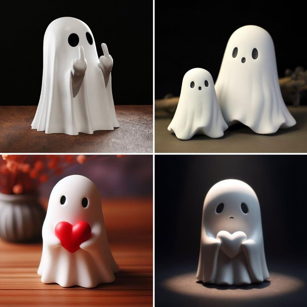 Halloween Ghost Ornament 2Luckey
